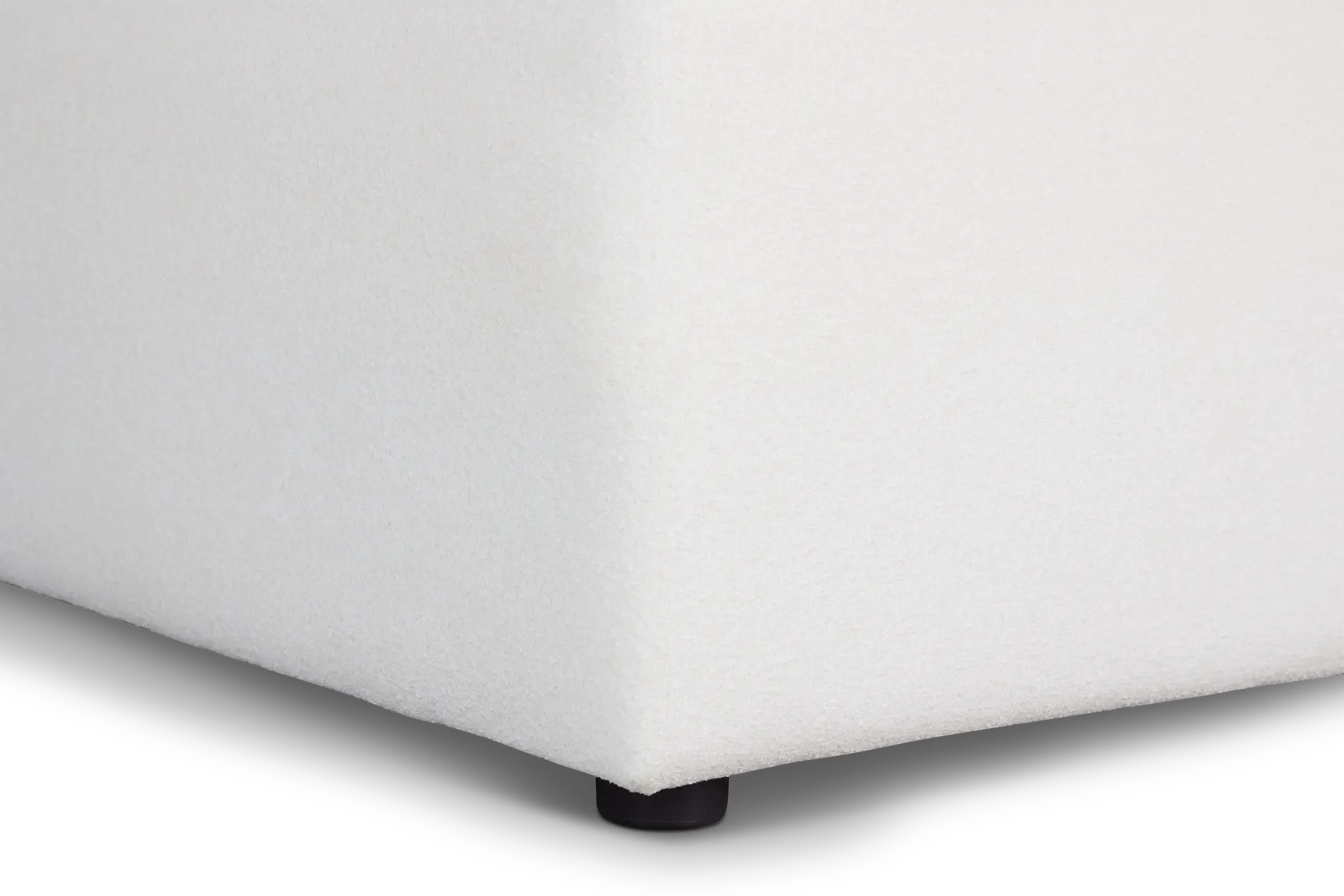 Destin Elite Ivory Fabric Armless Chair Destin Elite Ivory Fabric Armless Chair