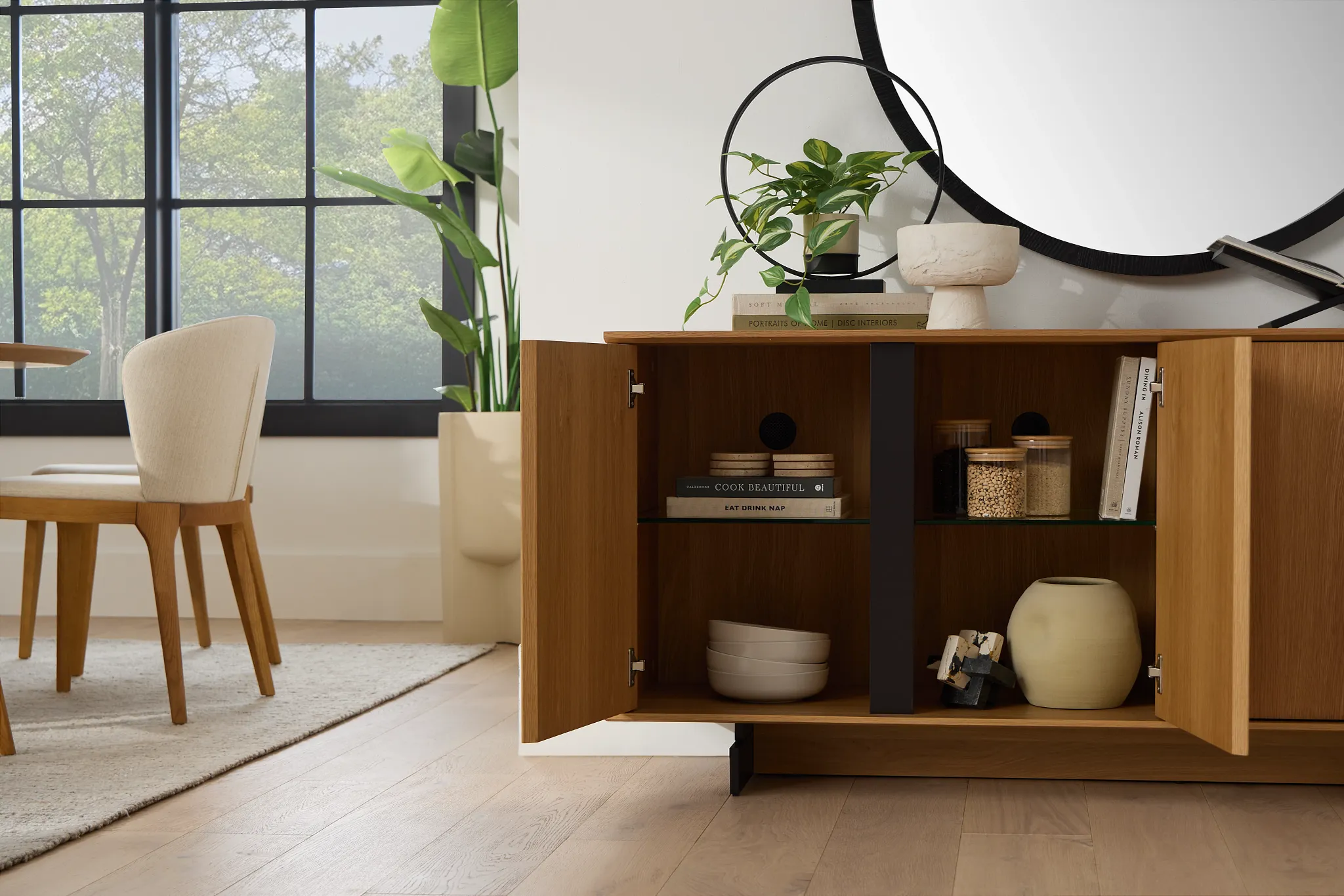Nomad Light Tone Rectangular Buffet