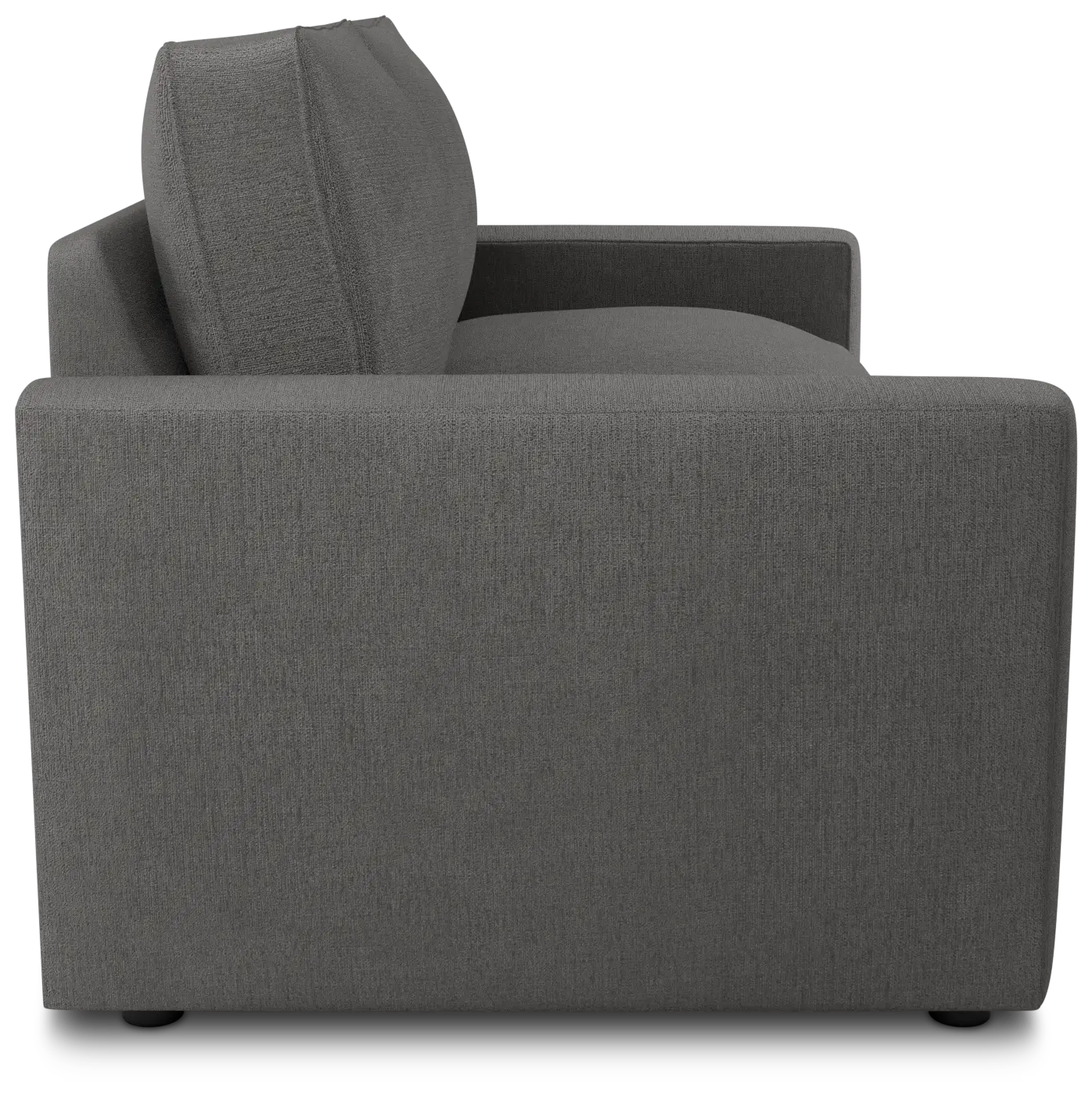 Siesta Peyton Gray Fabric Loveseat Siesta Peyton Gray Fabric Loveseat