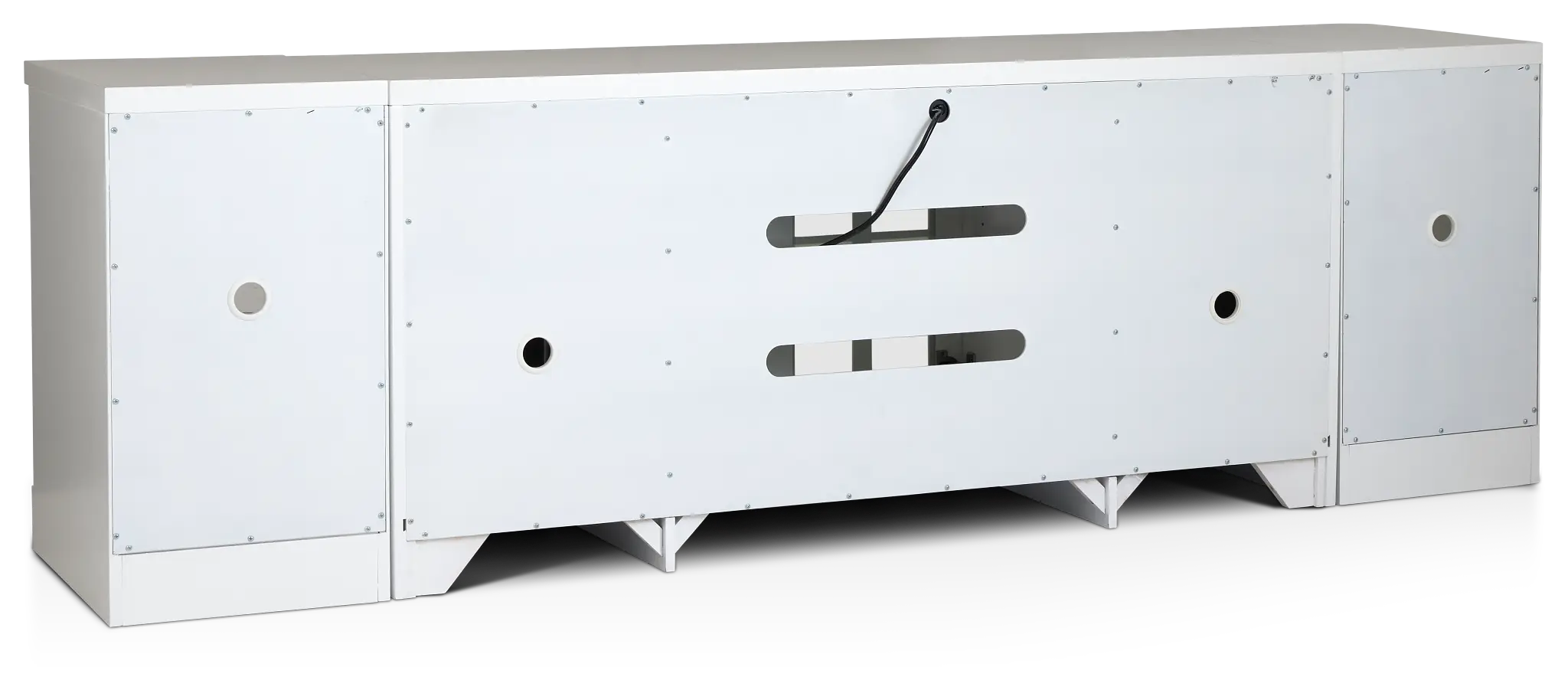 Newport White 96" Tv Stand Newport White 96" Tv Stand