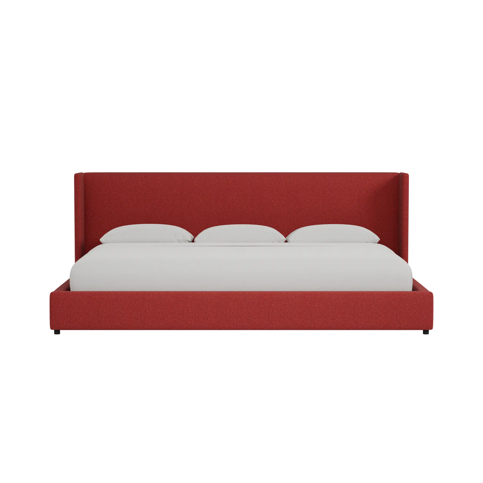 Captiva Elite Red 48" Upholstered Shelter Bed Captiva Elite Red 48" Upholstered Shelter Bed