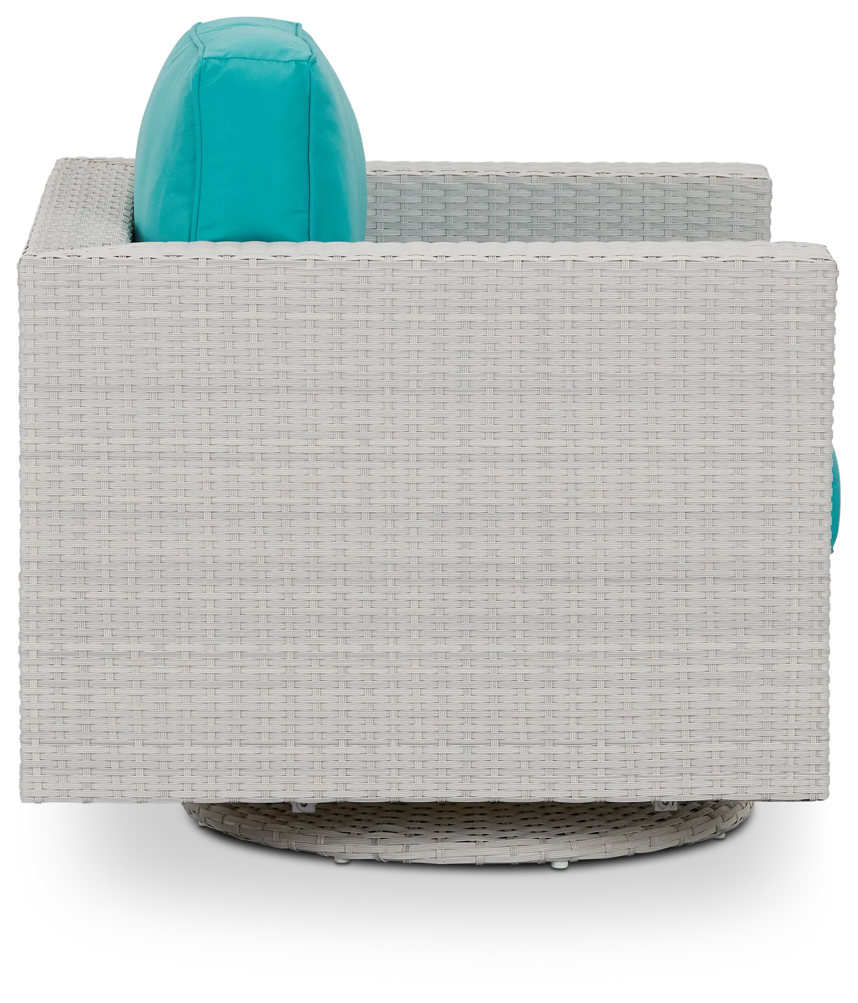 Biscayne Dark Teal Swivel Chair Biscayne Dark Teal Swivel Chair