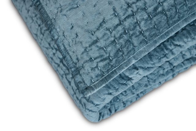 Barin Blue Coverlet Set