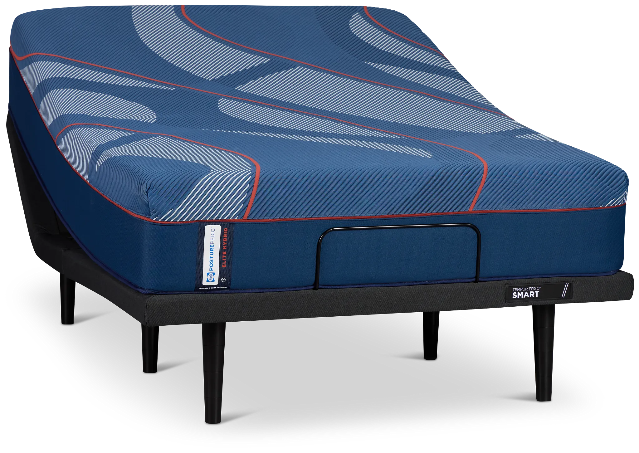 Posturepedic Elite Spring Albany 2 Medium Ergo Smart Adjustable Mattress Set