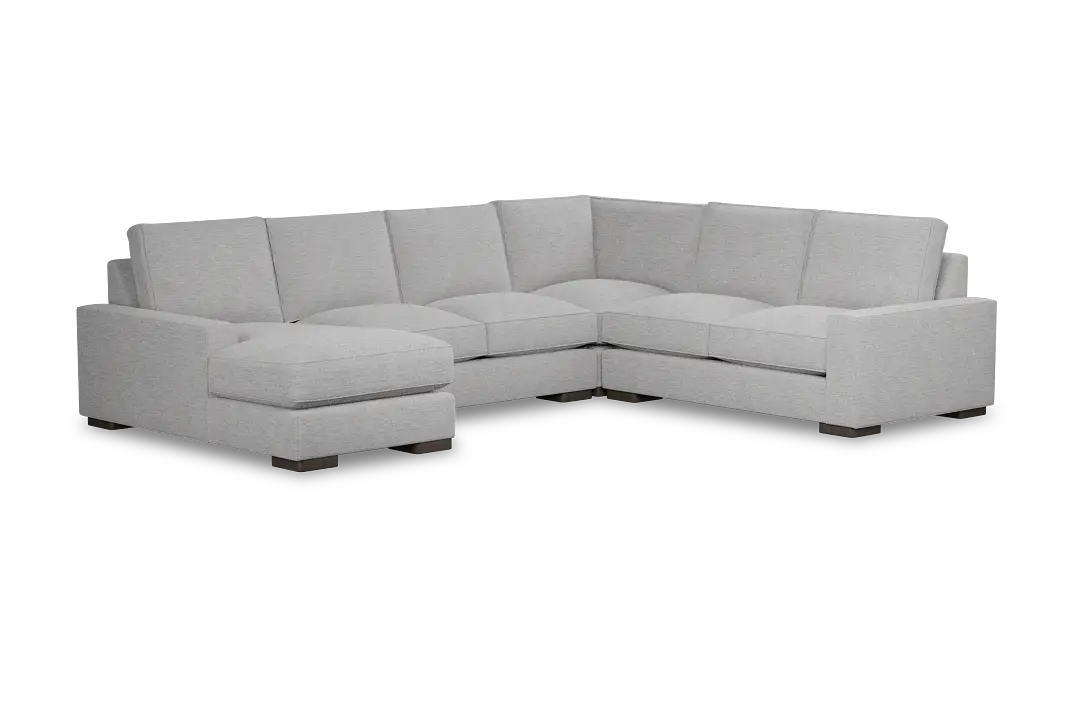 Edgewater Maguire Gray Medium Left Chaise Sectional Edgewater Maguire Gray Medium Left Chaise Sectional