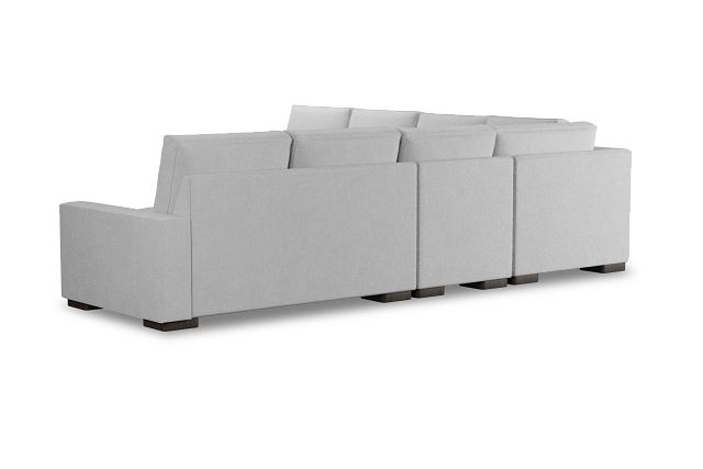 Edgewater Suave White Large Two-arm Sectional