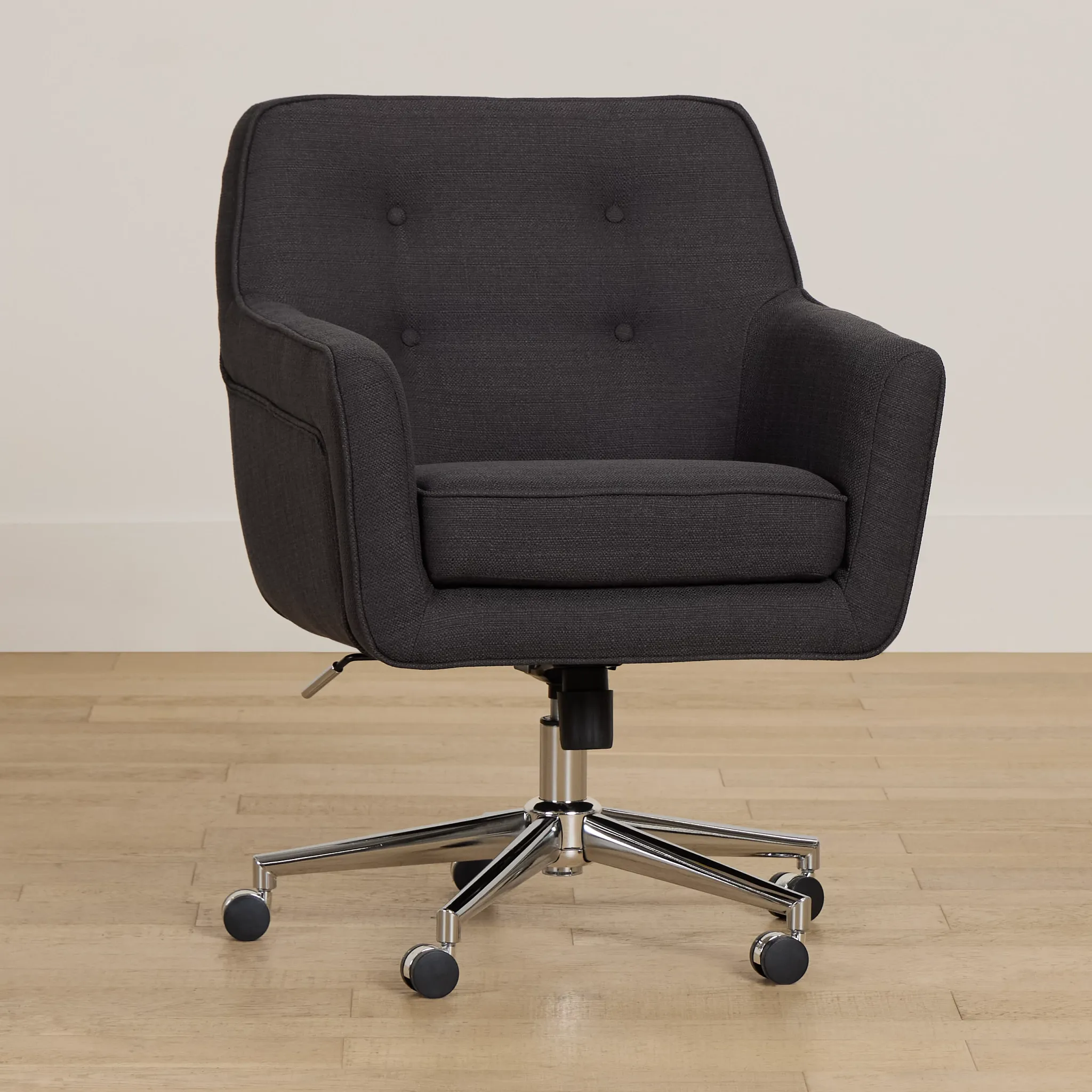 Adeline Dark Gray Desk Chair