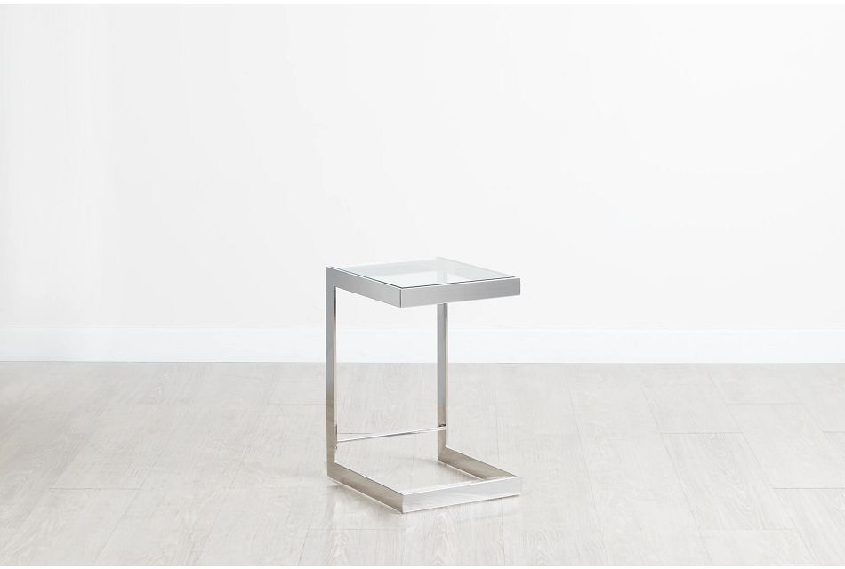 Miami Glass Cside Table, (0)