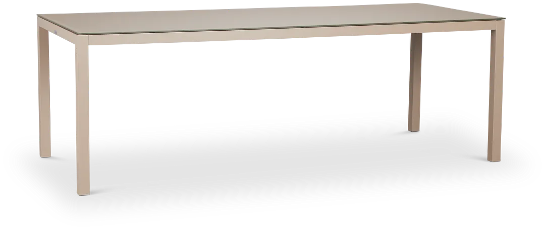 Lisbon Khaki 86" Rectangular Table