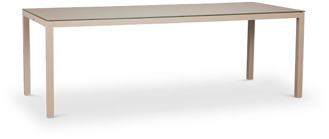 Lisbon Khaki 86" Rectangular Table