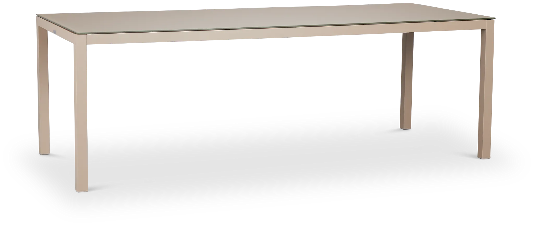 Lisbon Khaki 86" Rectangular Table