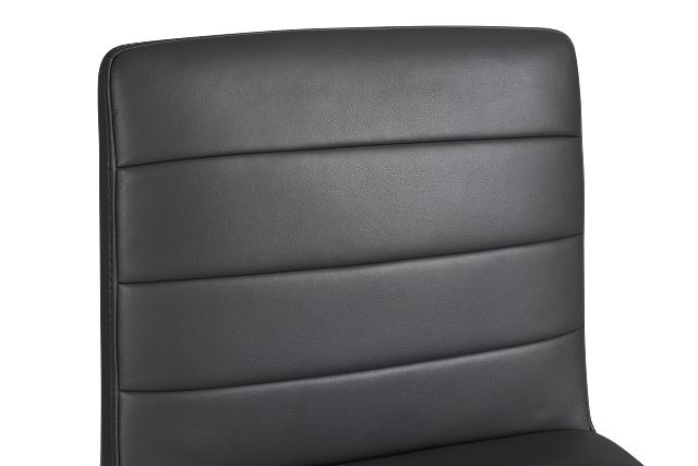 Amalfi Gray 30" Upholstered Barstool