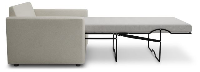 Siesta Elite Ivory Fabric Memory Foam Sleeper