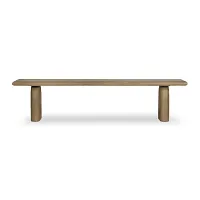 Four Hands Sorrento Light Tone Bench
