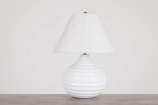 Jeremy White Table Lamp