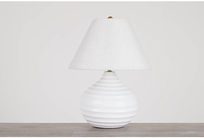 Jeremy White Table Lamp