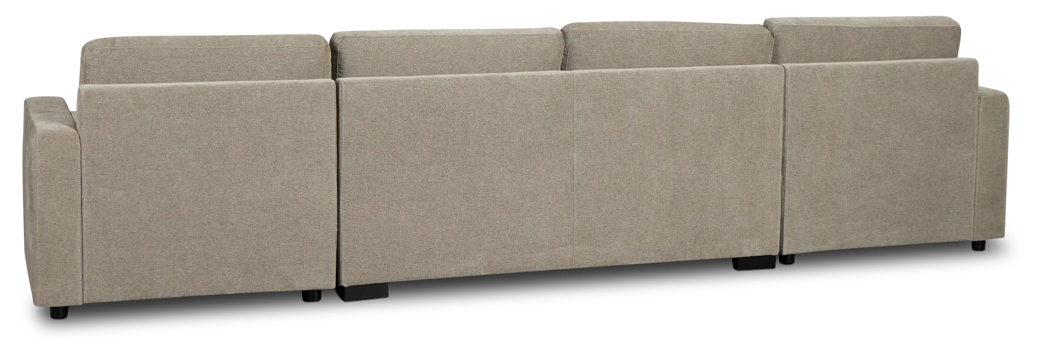 Addie Gray Fabric Double Chaise Sleeper Storage Sectional Addie Gray Fabric Double Chaise Sleeper Storage Sectional