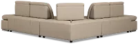 Eden Gray Micro Small Two-arm Sectional