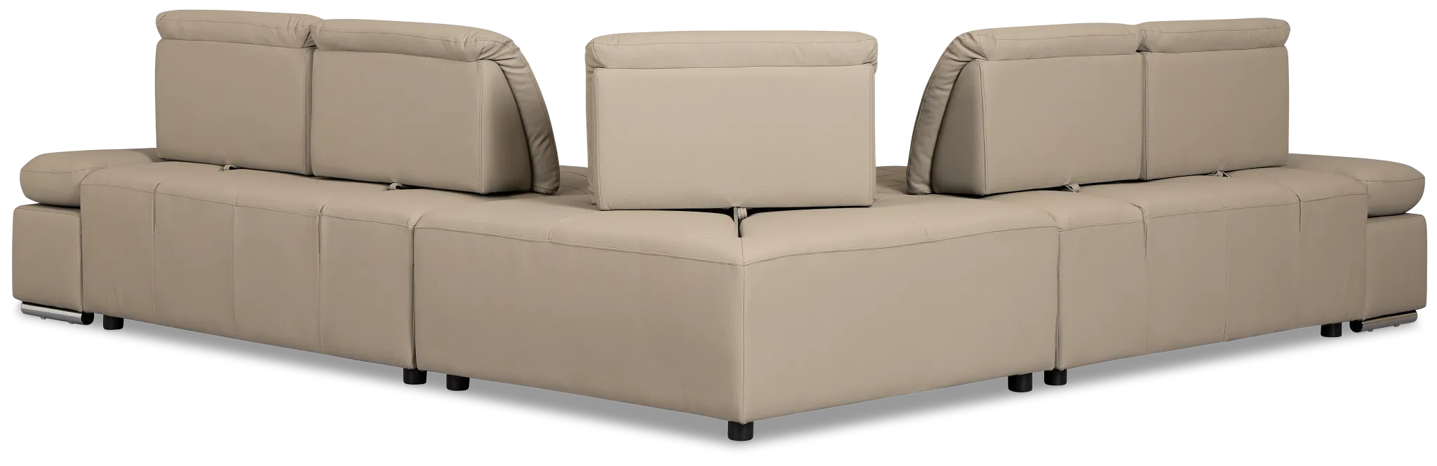 Eden Gray Micro Small Two-arm Sectional
