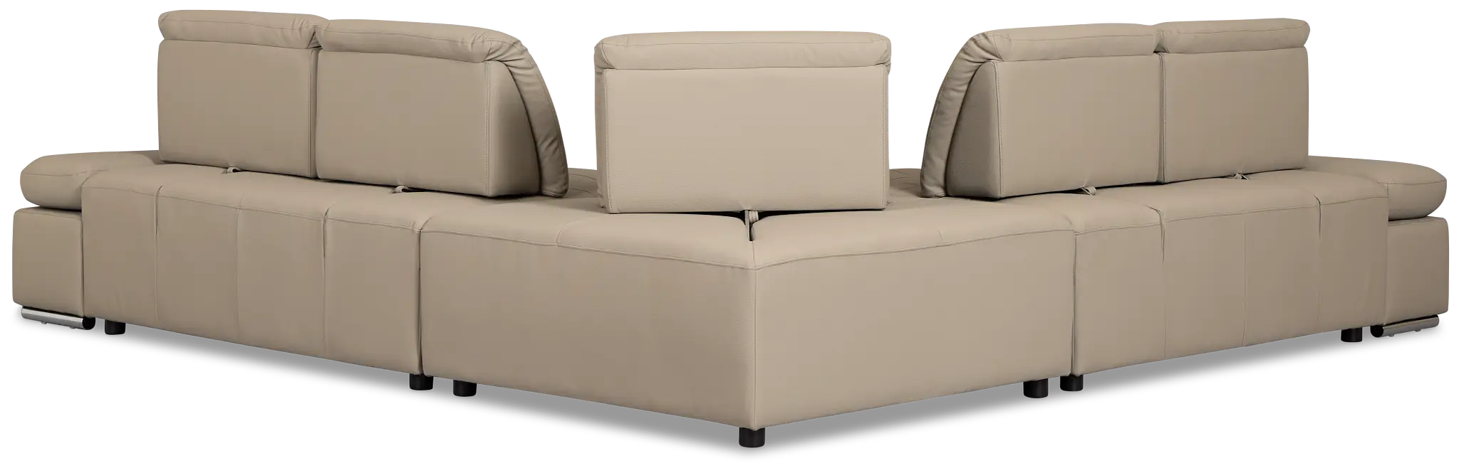 Eden Gray Micro Small Two-arm Sectional Eden Gray Micro Small Two-arm Sectional
