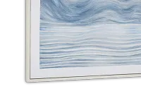 Brez Blue Framed Canvas Wall Art