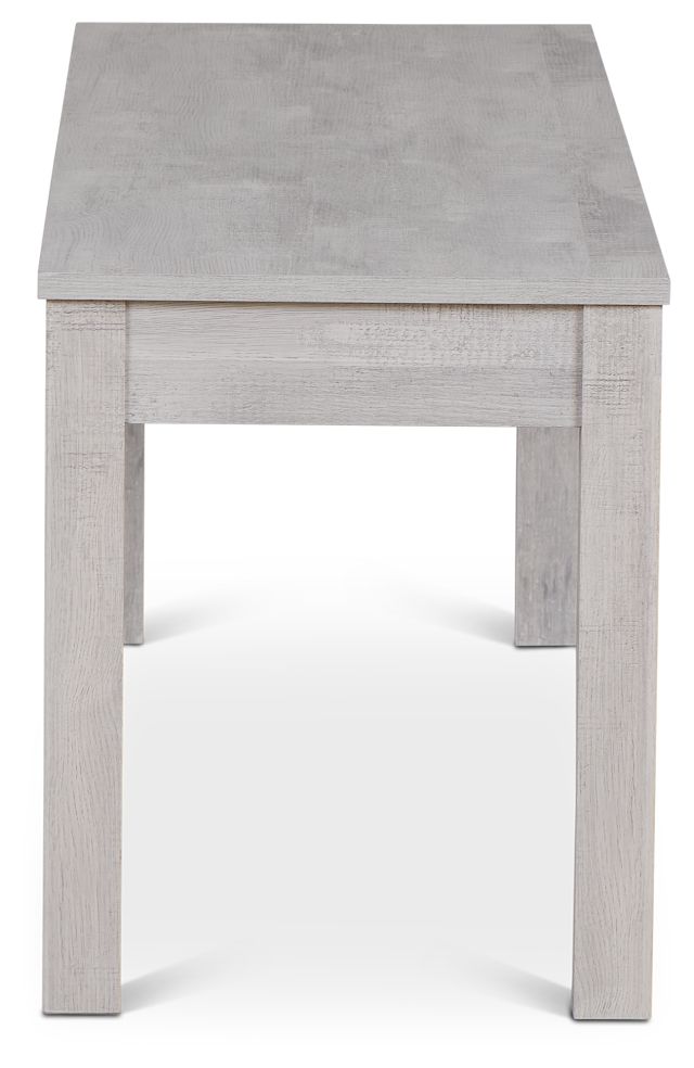 Delray White Dining Bench