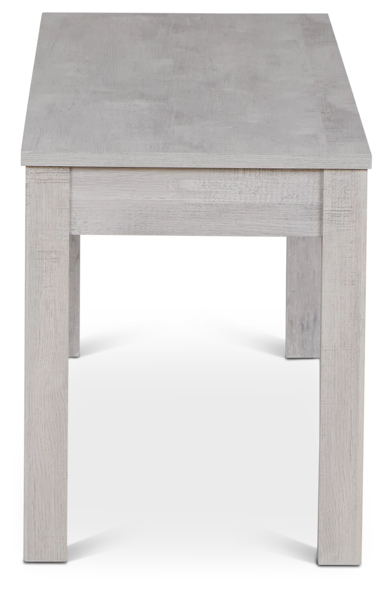 Delray White Dining Bench
