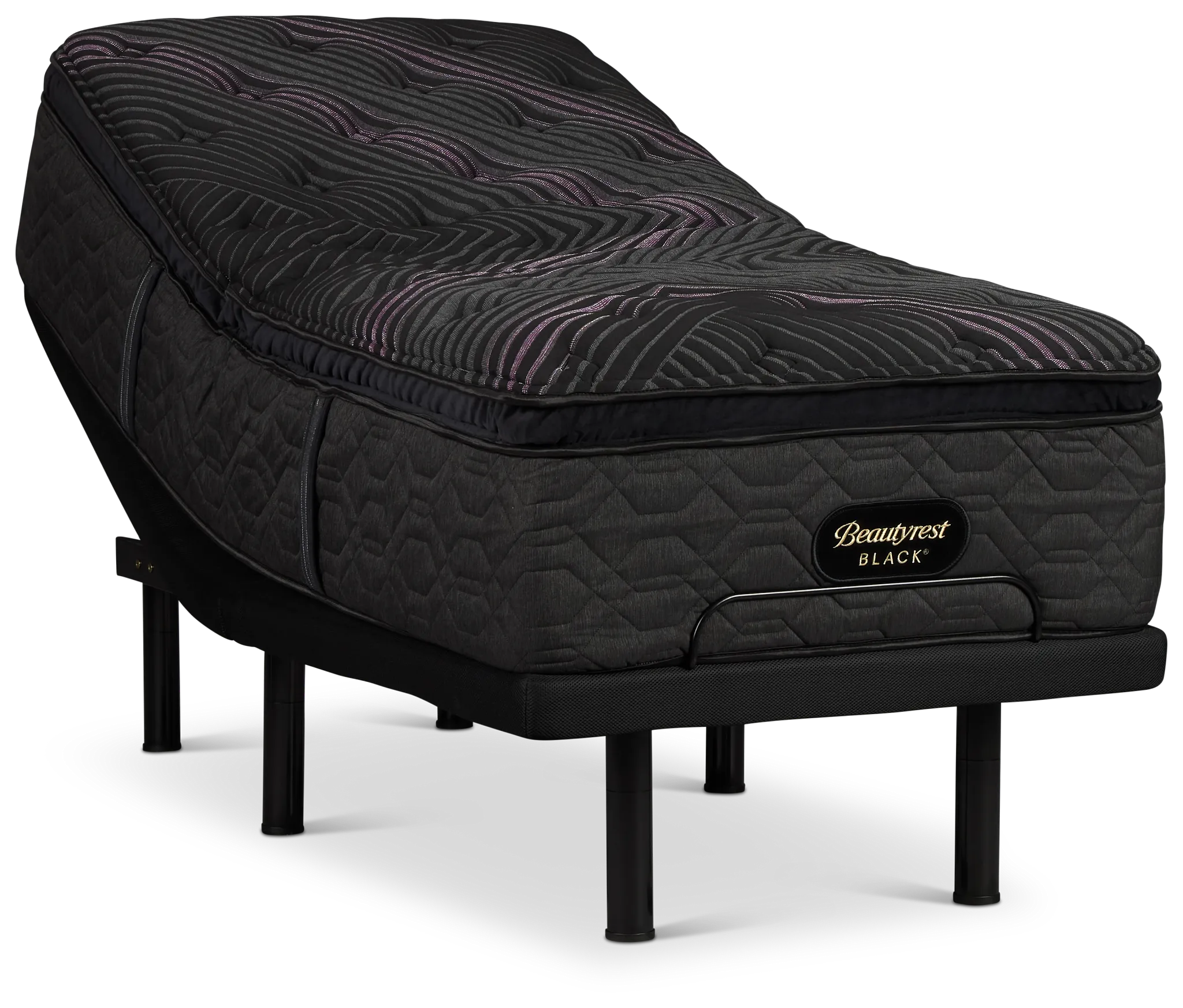 Beautyrest Black Series Two Plush Pillow Top Plus Adjustable Mattress Set
