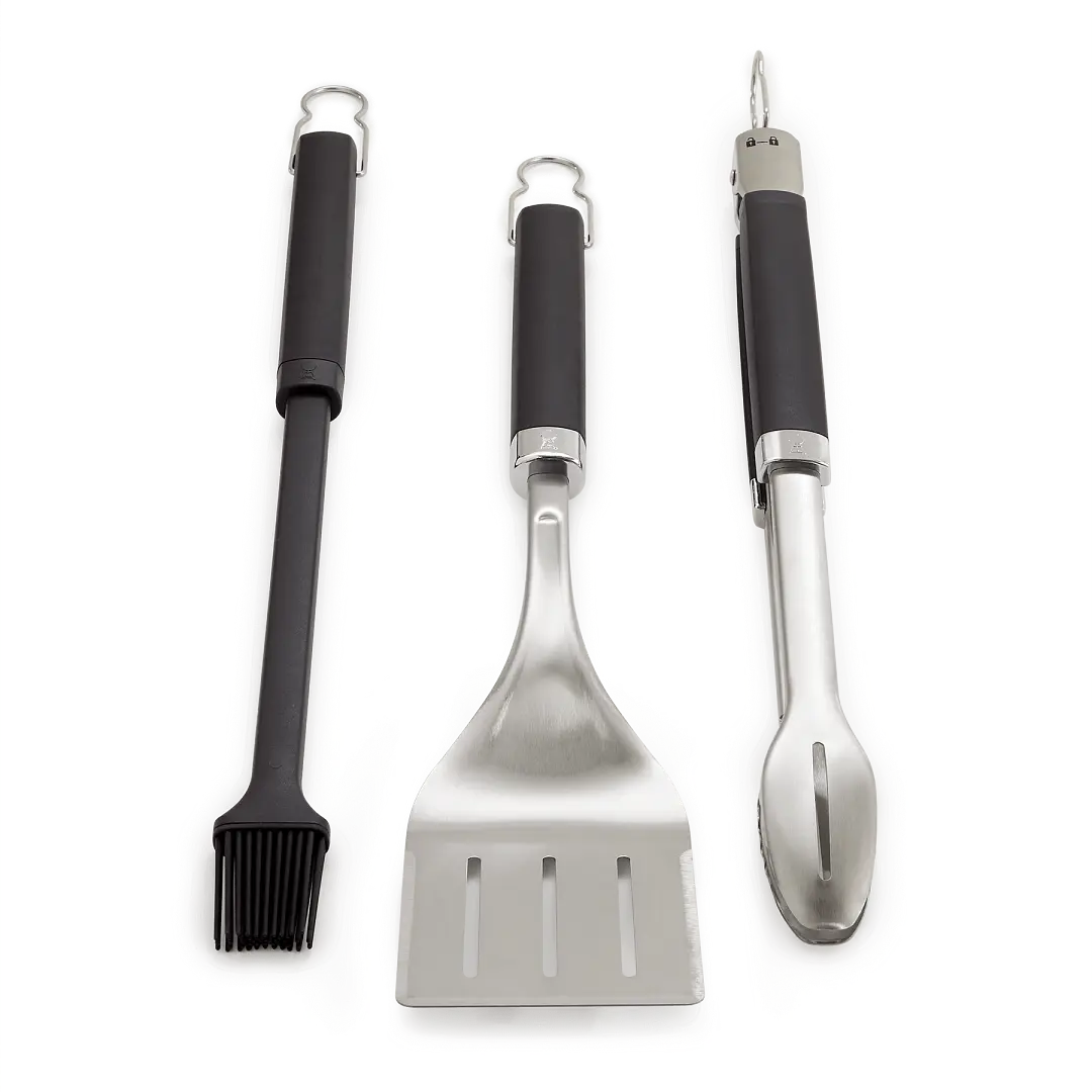 Weber Precision 3 Piece Tool Set Utensil Set Weber Precision 3 Piece Tool Set Utensil Set