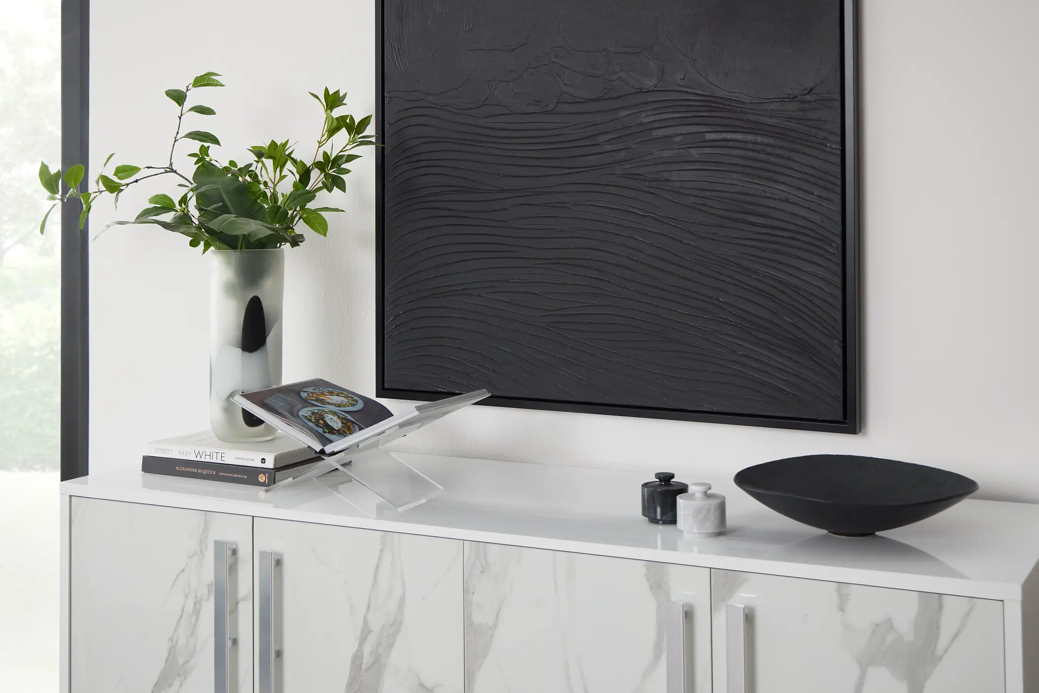 Modena White Buffet Modena White Buffet