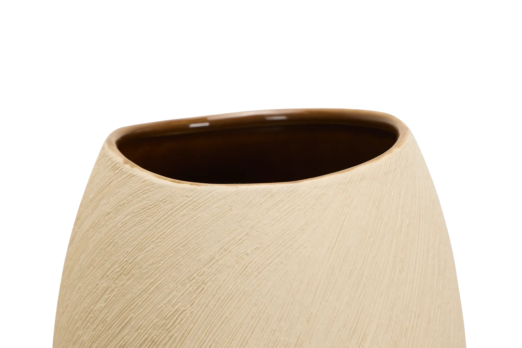 Enya Brown Medium Vase Enya Brown Medium Vase