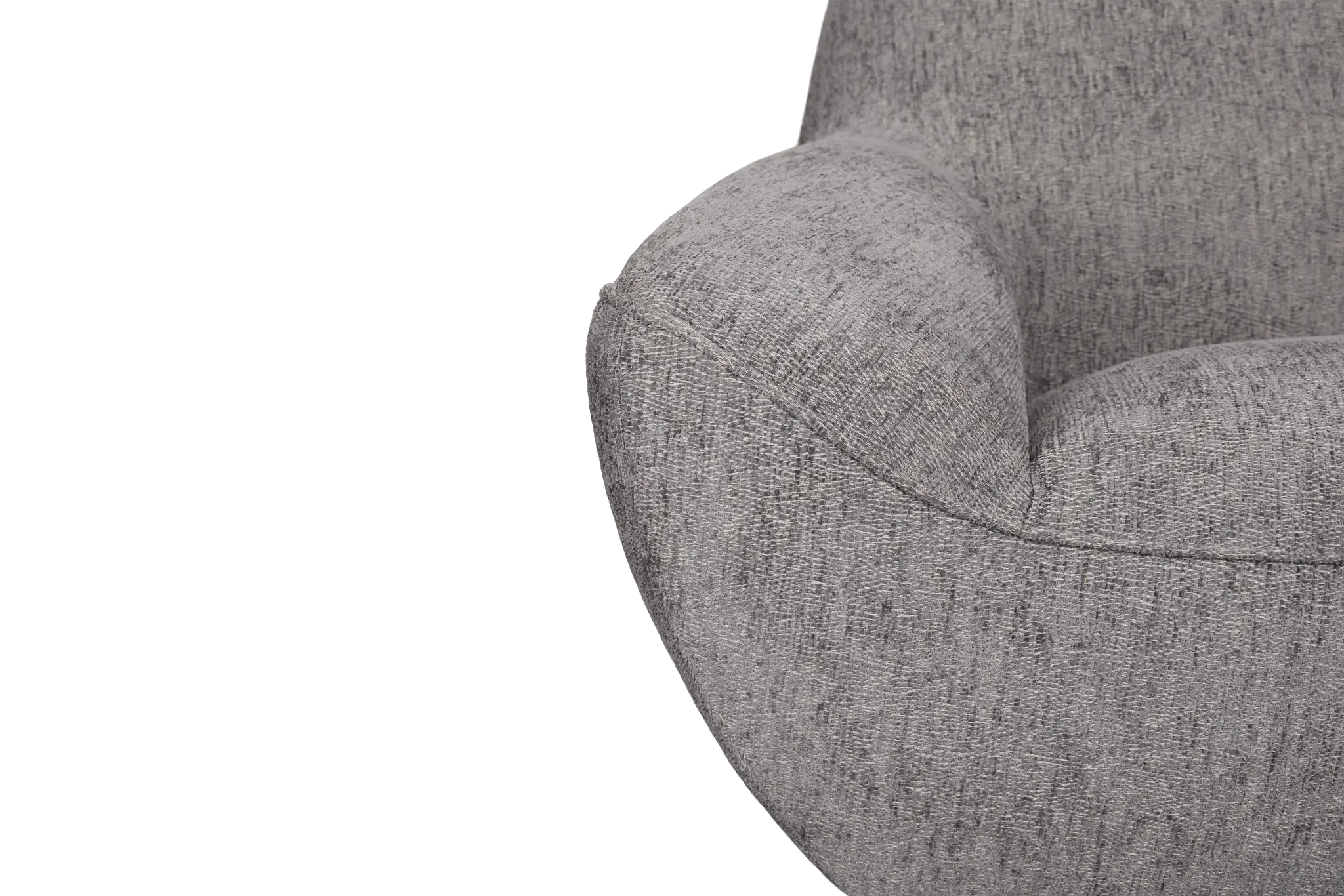 Zoey Dark Gray Fabric Loveseat Zoey Dark Gray Fabric Loveseat