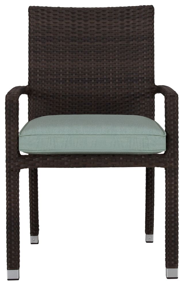 Zen Teal Arm Chair