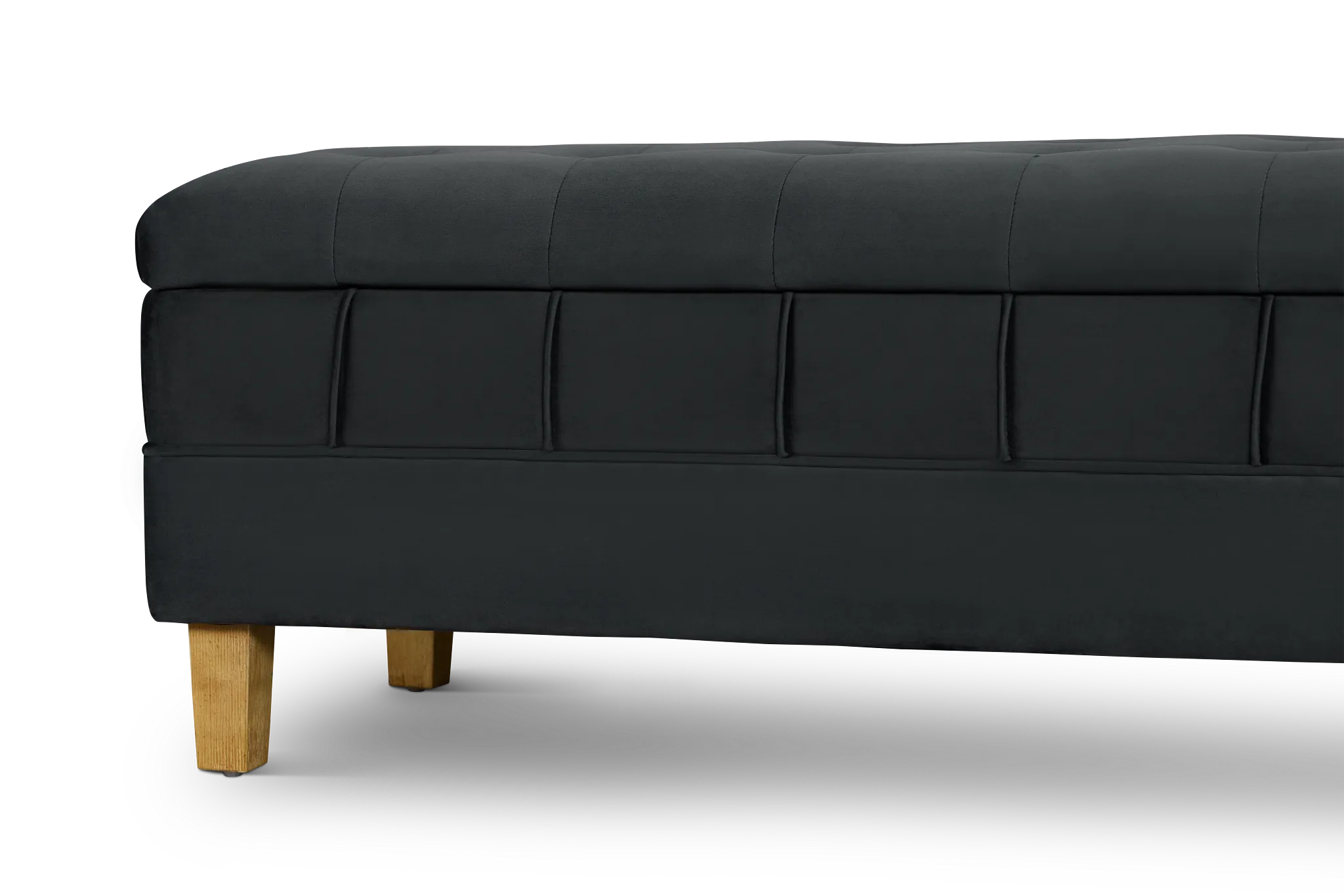 Crosby Gray Storage Bench