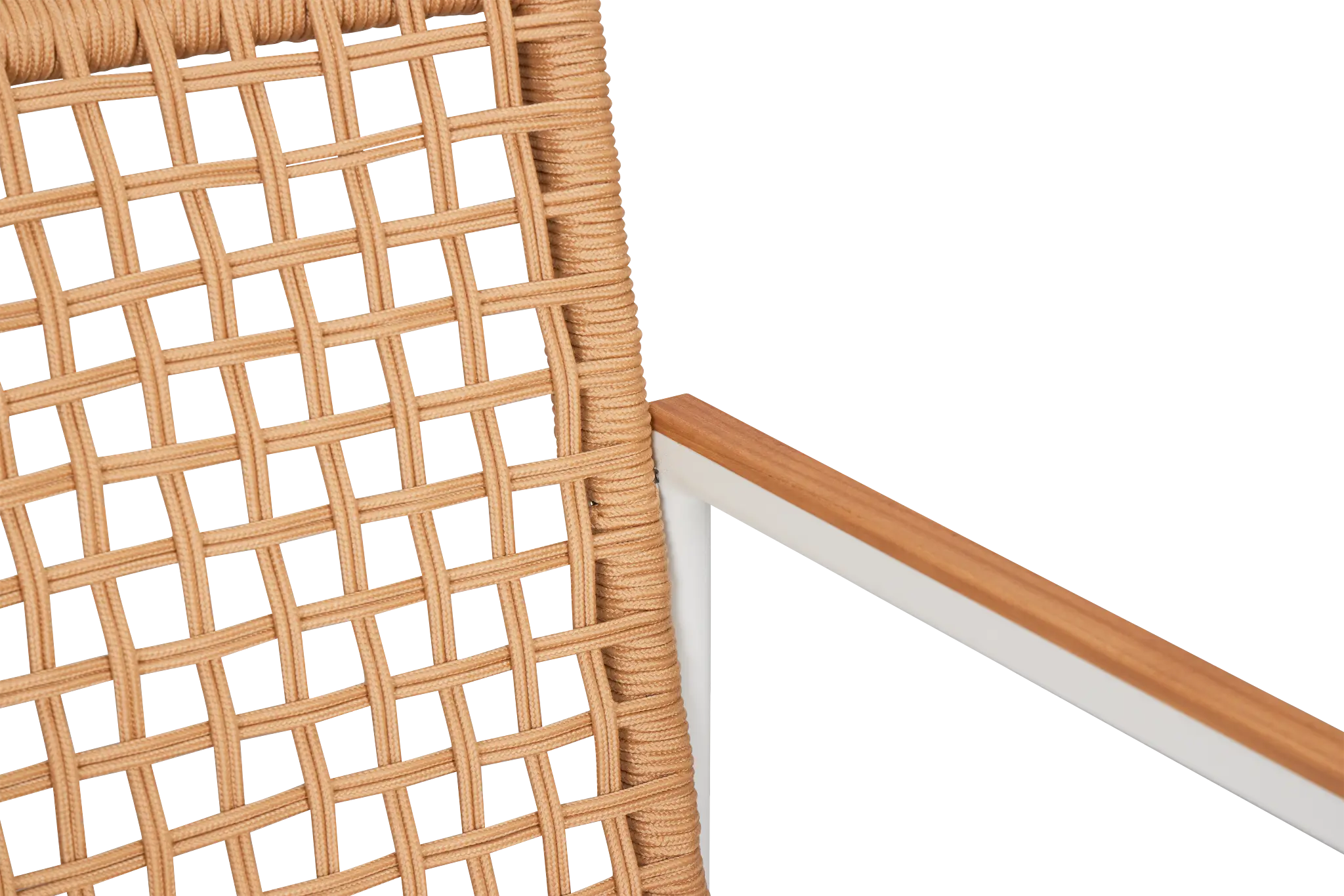 Sunrise White Teak Arm Chair Sunrise White Teak Arm Chair