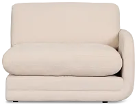 Jules Ivory Velvet Right Chair