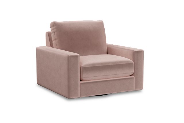 Edgewater Joya Light Pink Swivel Chair (0)