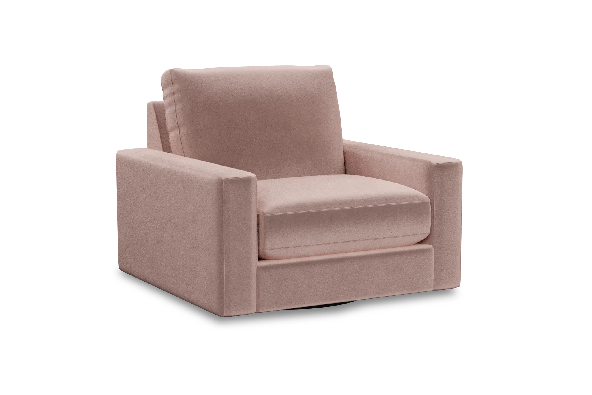 Edgewater Joya Light Pink Swivel Chair