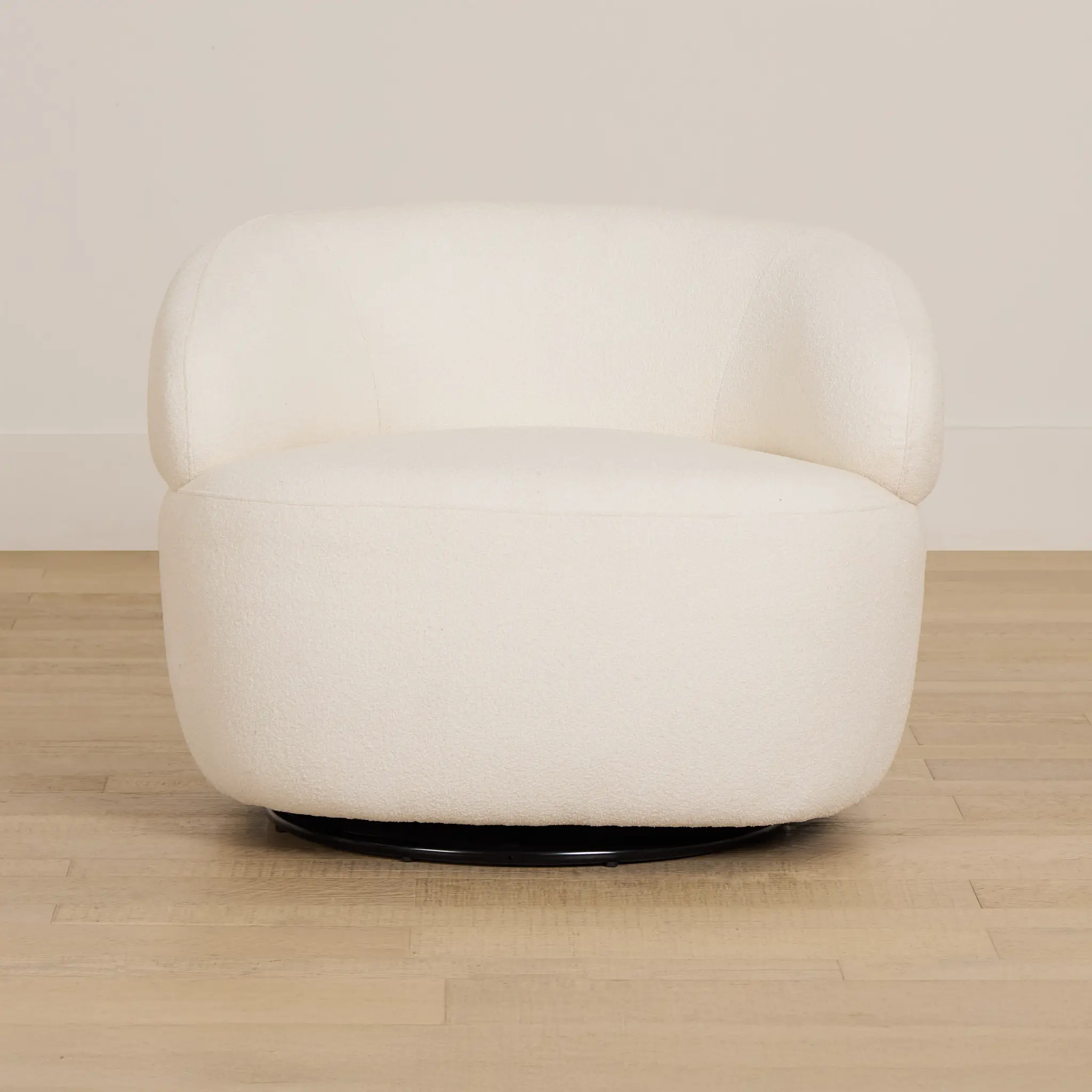 Catalina White Fabric Swivel Chair Catalina White Fabric Swivel Chair