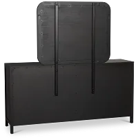 Pacific Two-tone 7-drawer Dresser & Mirror