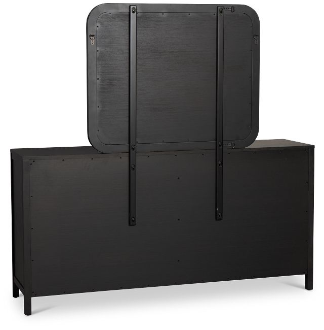 Pacific Two-tone 7-drawer Dresser & Mirror