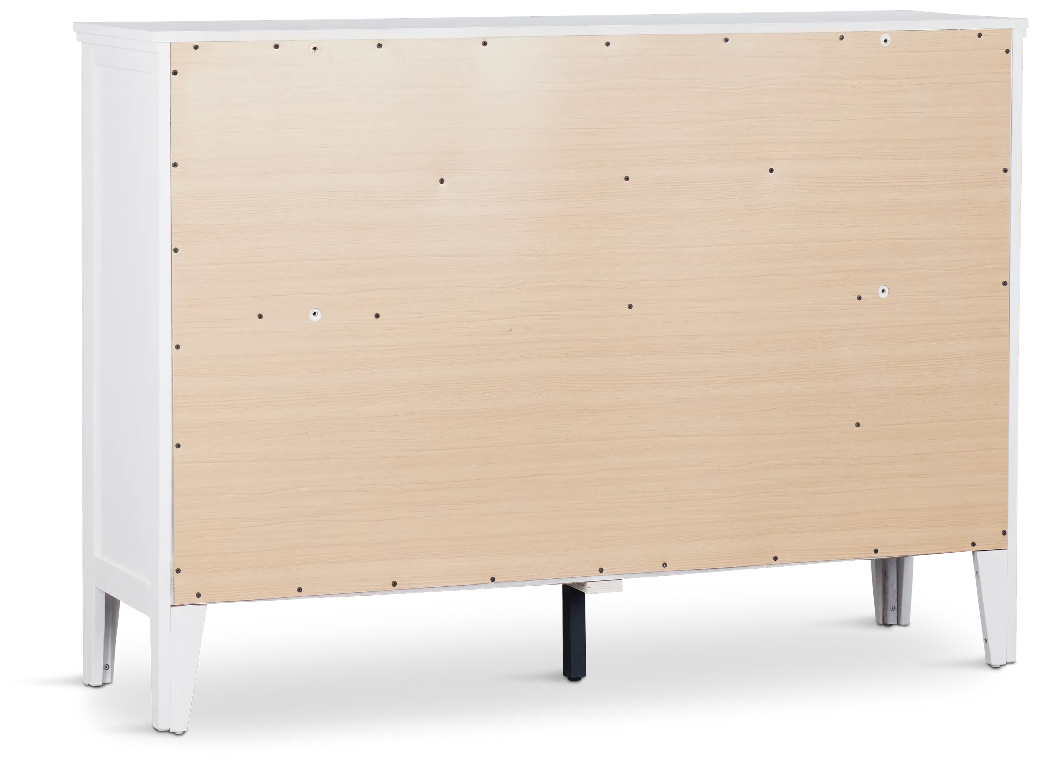 Seabrook Large White Door Dresser