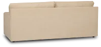 Hudson Beige Fabric Cooling Memory Foam Sleeper