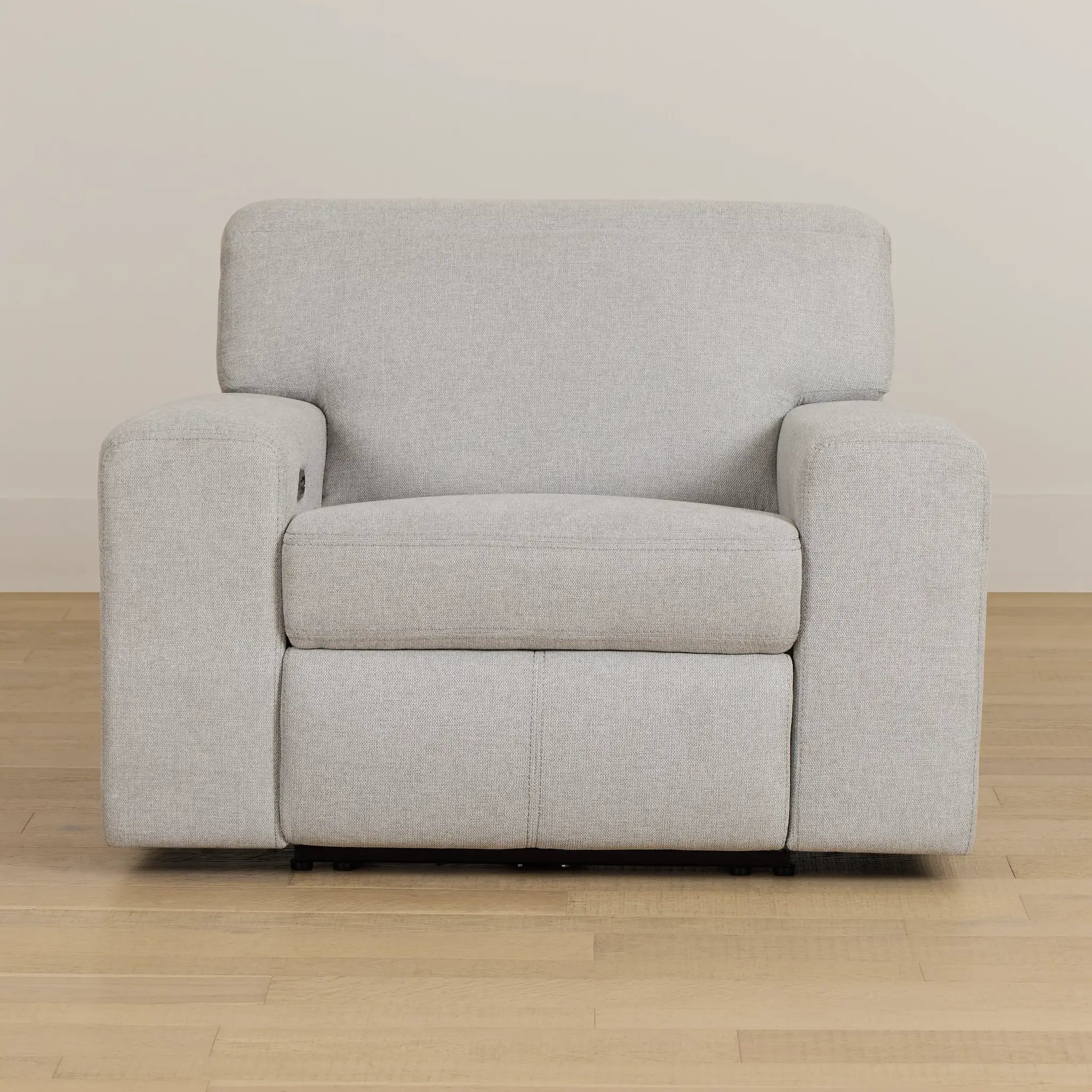 Callum Light Gray Fabric Power Recliner Callum Light Gray Fabric Power Recliner