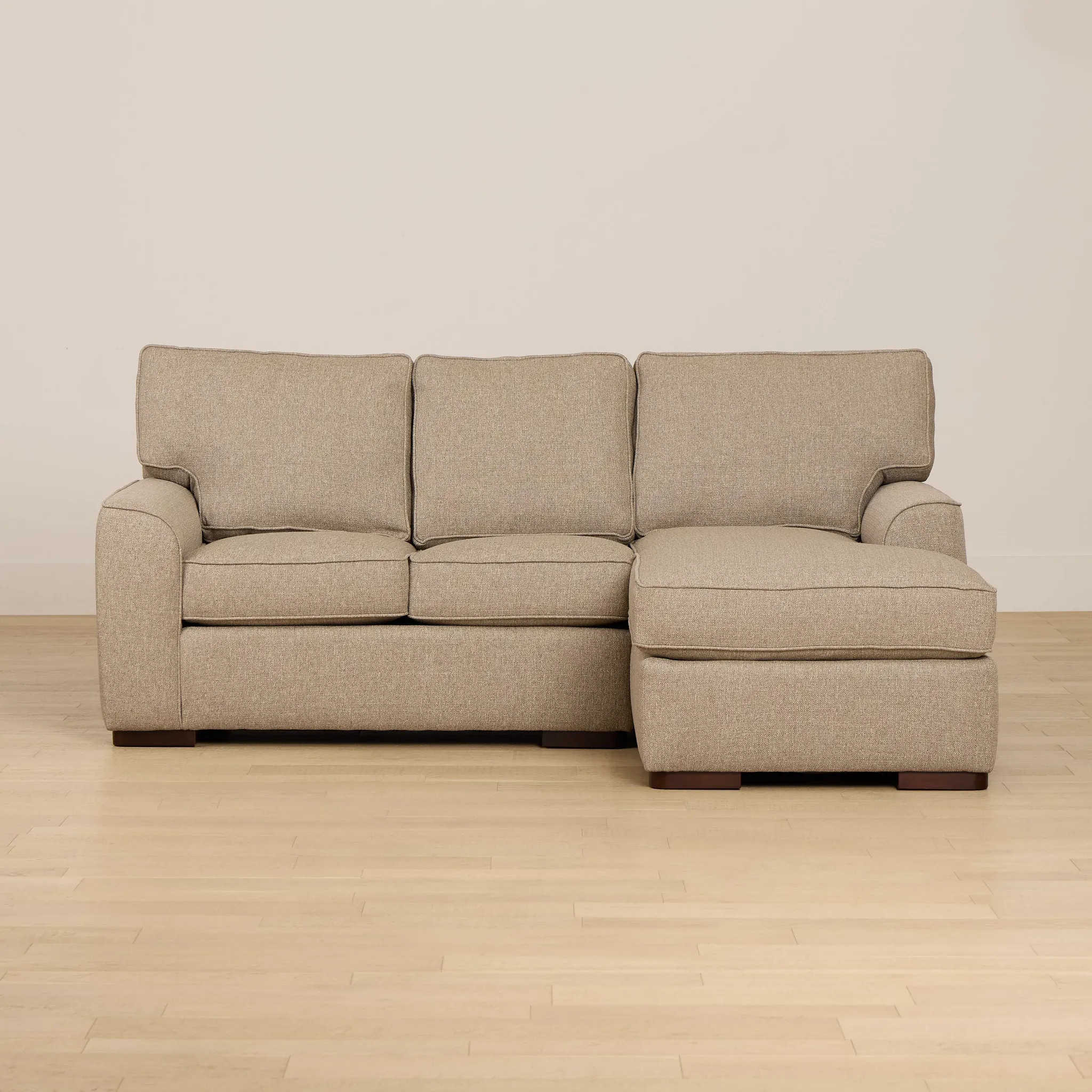 Sinclair Brown Fabric Right Chaise Sectional