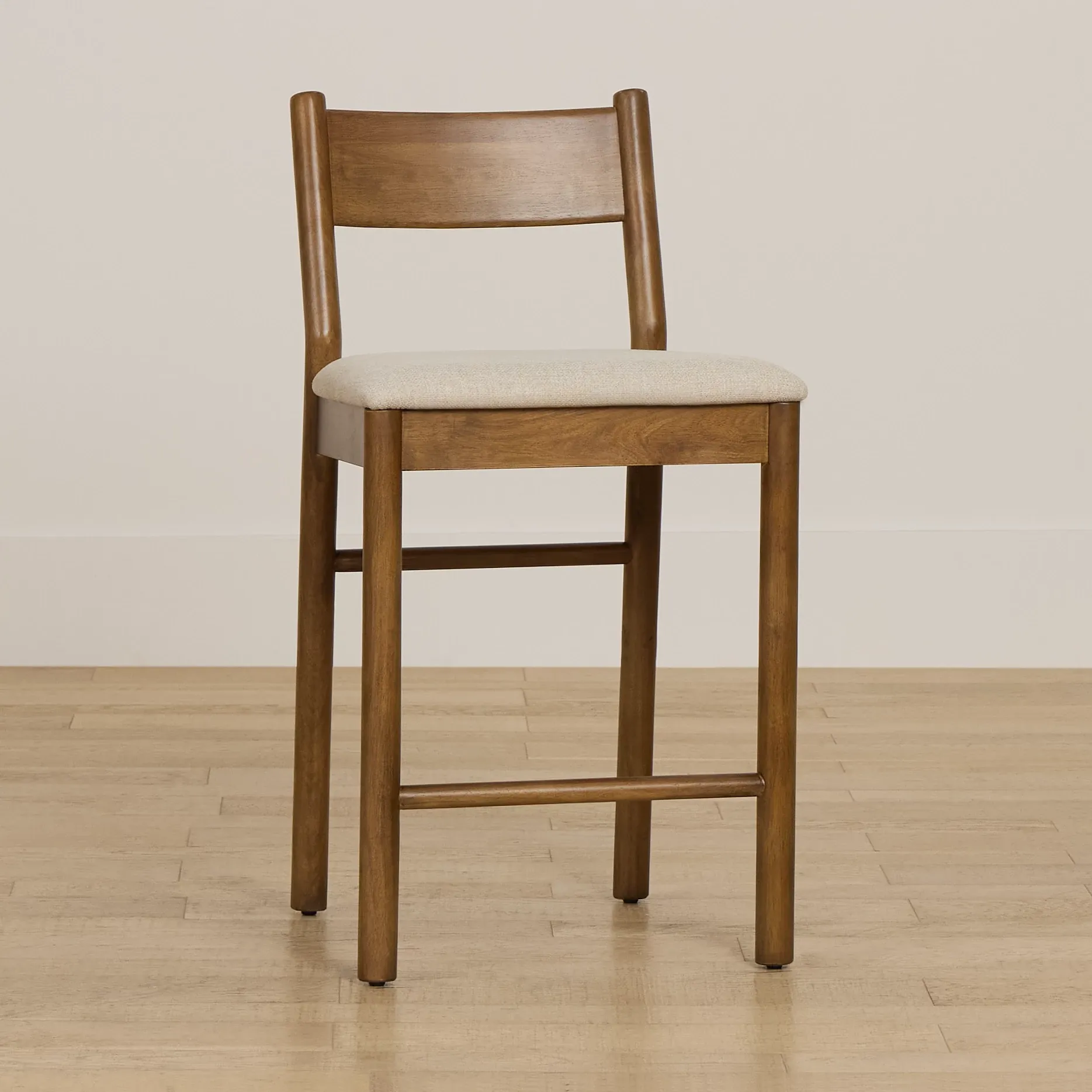 Rochester Mid Tone 24" Upholstered Barstool