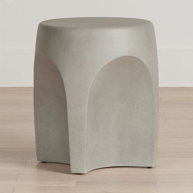 Majorca Gray Concrete Accent Table