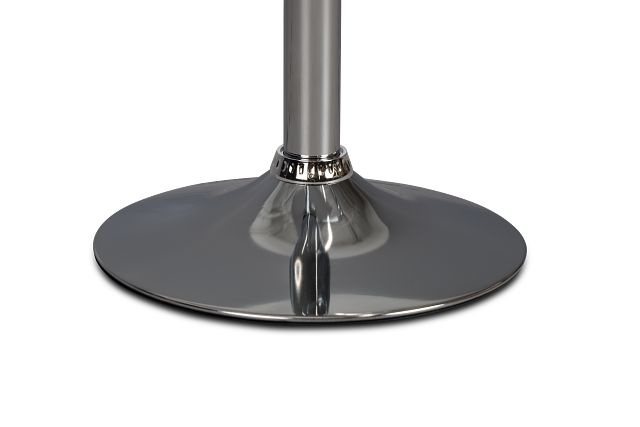Colton White Adjustable Stool
