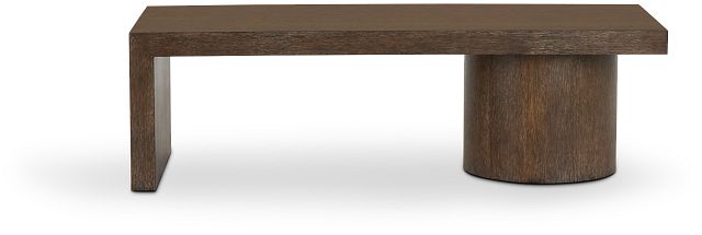 Linea Dark Tone Rectangular Coffee Table