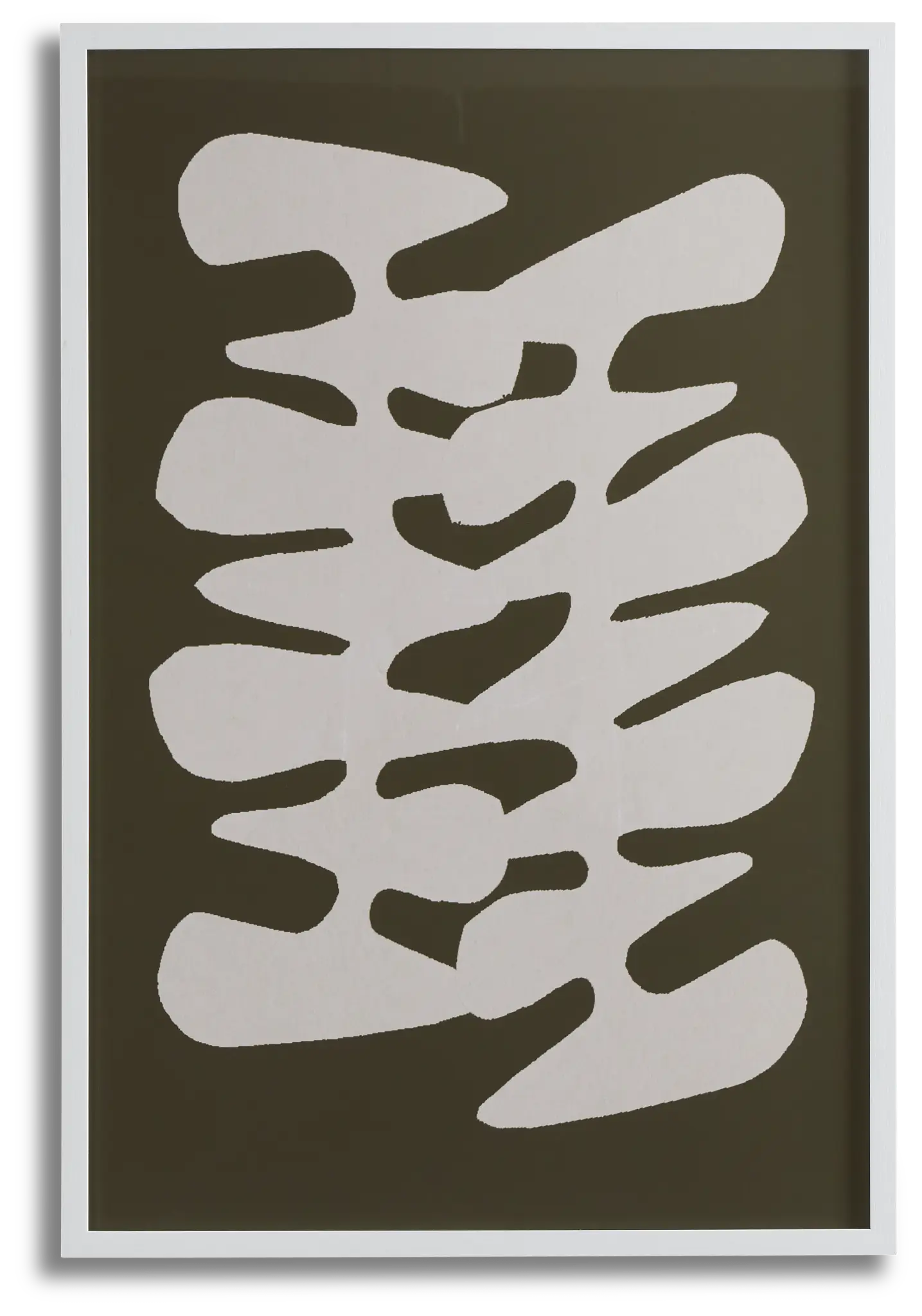 Vas Dark Green Framed Wall Art Vas Dark Green Framed Wall Art
